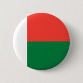 Madagaskar-vlag Ronde Button 5,7 Cm (Voorkant)