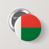 Madagaskar-vlag Ronde Button 5,7 Cm (Voorkant /achterkant)