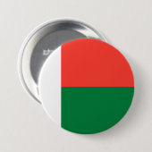 Madagaskar-vlag Ronde Button 7,6 Cm (Voorkant /achterkant)