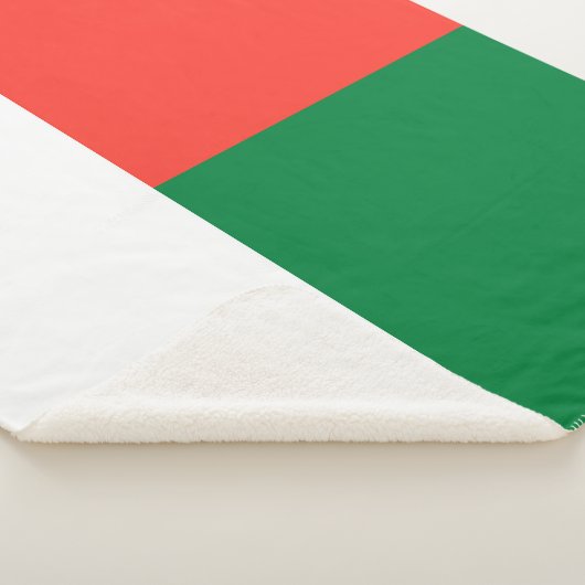 Madagaskar-vlag Sherpa Deken (3/4)