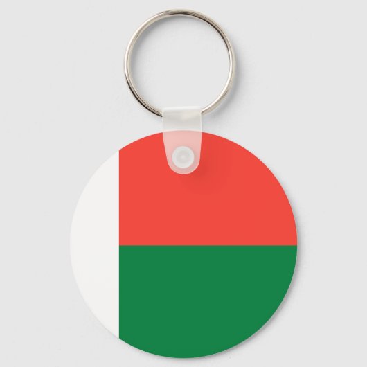 Madagaskar-vlag Sleutelhanger (Achterkant)