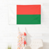 Madagaskar-vlag Spandoek (Insitu)