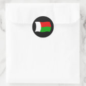Madagaskar Vlag Sticker (Tas)