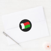 Madagaskar Vlag Sticker (Envelop)