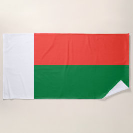 Madagaskar vlag strandlaken