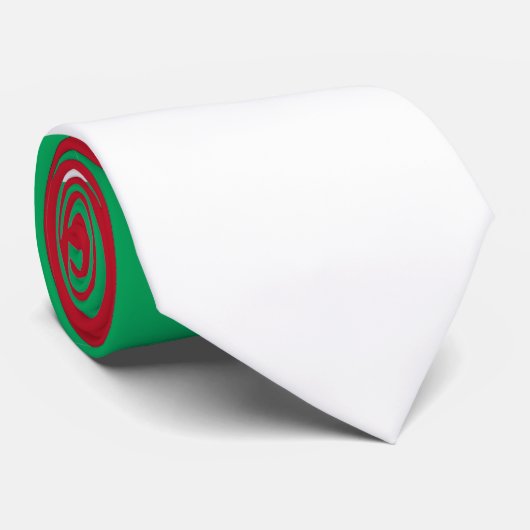 Madagaskar-vlag Stropdas (Opgerold)