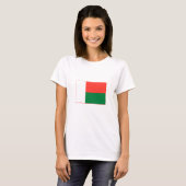 Madagaskar Vlag T-shirt (Voorkant volledig)