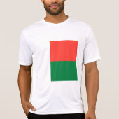 Madagaskar-vlag T-shirt (Voorkant)