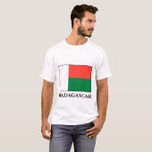 Madagaskar Vlag T-shirt (Voorkant volledig)
