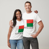 Madagaskar Vlag T-shirt (Unisex)