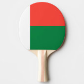 Madagaskar-vlag Tafeltennisbatje (Voorkant)