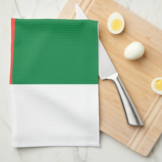 Madagaskar-vlag Theedoek (Quarter Fold)