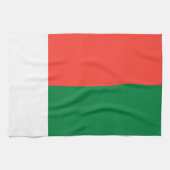 Madagaskar-vlag Theedoek (Horizontaal)