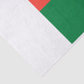 Madagaskar Vlag Tissuepapier (Detail)