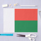 Madagaskar Vlag Tissuepapier (Craft)