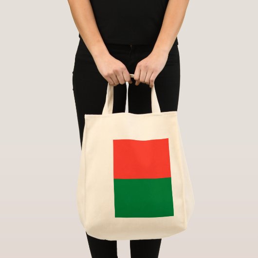 Madagaskar-vlag Tote Bag (Voorkant (product))