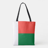 Madagaskar-vlag Tote Bag (Achterkant)