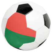 Madagaskar-vlag Voetbal (Drie kwart)