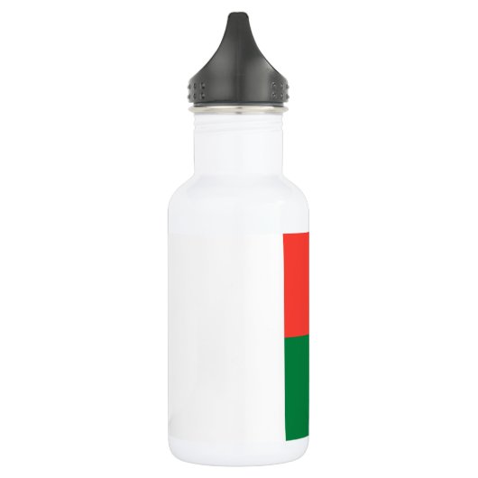 Madagaskar Vlag Waterfles (Links)