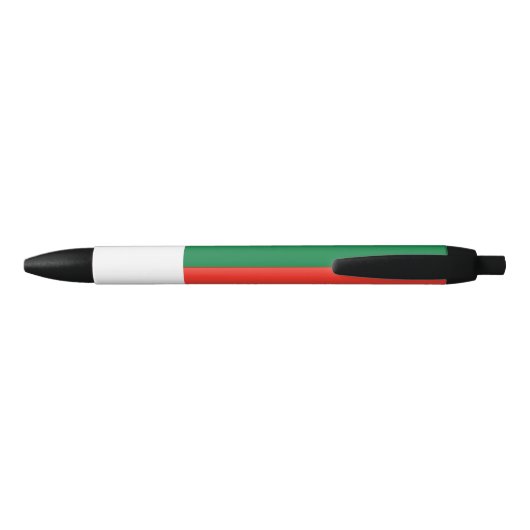 Madagaskar-vlag Zwarte Inkt Pen (Achterkant)
