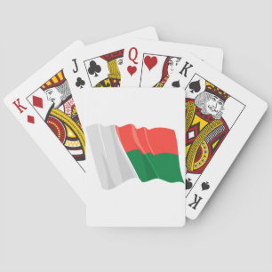Madagaskar-vlagspelkaarten Speelkaarten