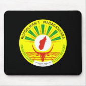 Madagaskar-wapenschild Muismat (Voorkant)