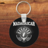 Madagaskar-wapenschild Sleutelhanger (Voorkant)