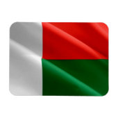 Madagaskar - Waving Flag - Magneet (Horizontaal)