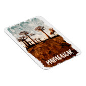 Madagaskarlaan van het Baobabs-landschap Magneet (Rechterzijde)