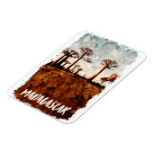 Madagaskarlaan van het Baobabs-landschap Magneet (Linkerzijde)