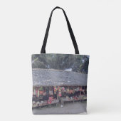 Madagaskarlandschap Tote Bag (Achterkant)