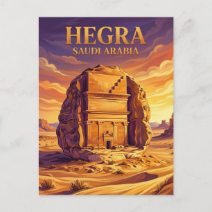 Mada'in Saleh Saoedi-Arabië Briefkaart