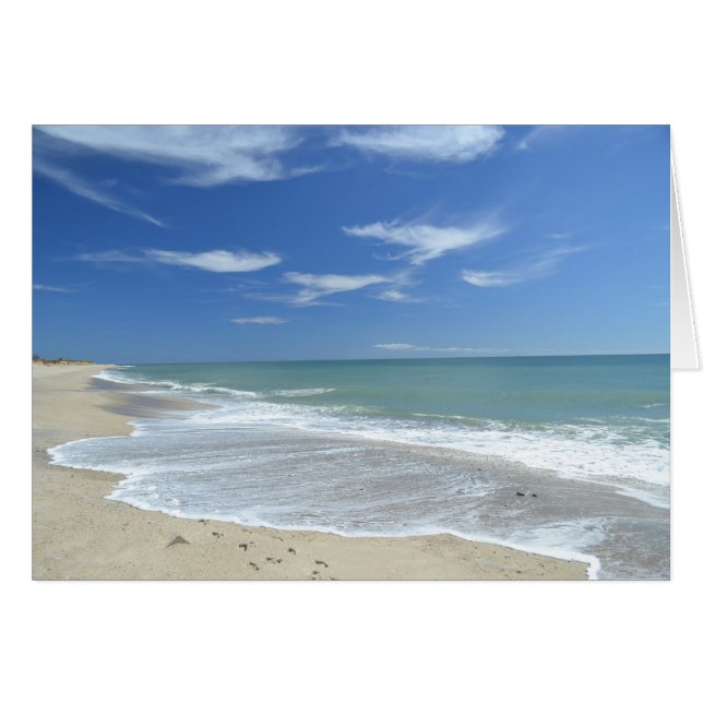 Madaket Beach-kaart (Voorkant Horizontaal)