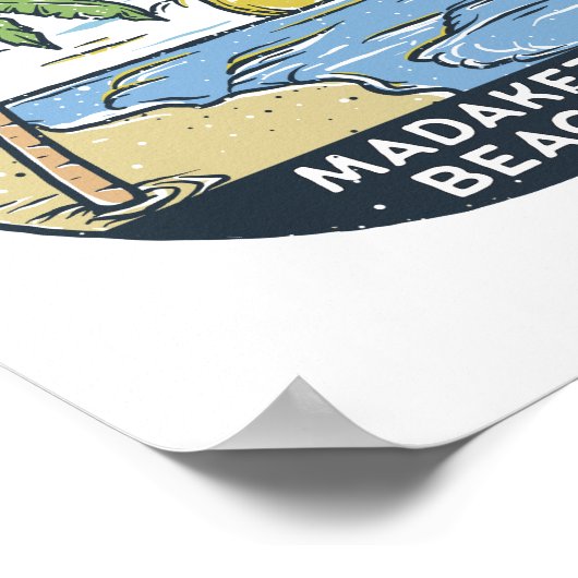 Madaket Beach Massachusetts Poster (Hoek)