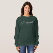 Madaket Sweatshirt Cursive (Voorkant volledig)
