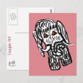 Madalynne The Mammoth Briefkaart (Voorkant / Achterkant)