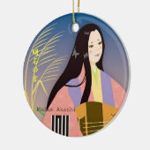 Madam Akashi   from 'The Tales of Genji' Keramisch Ornament (Links)