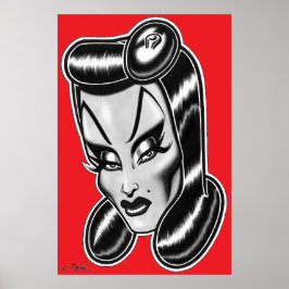 Madam La Mars™ Poster