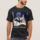  Madam Malaria Mosquito Graphic Unisex T-shirt (Voorkant)
