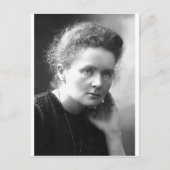 madam marie curie briefkaart (Voorkant)