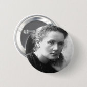 madam marie curie ronde button 5,7 cm (Voorkant /achterkant)