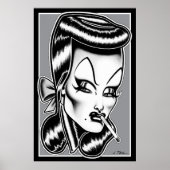 Madam Mars™/Glamour Portrait Poster (Voorkant)