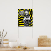 Madam Mars™/Pet Brain-Bat Poster (Keuken)