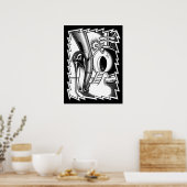 Madam Mars™/Teleportatie Kamer Poster (Keuken)
