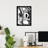 Madam Mars™/Teleportatie Kamer Poster (Thuiskantoor)