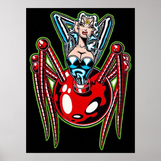 Madam Mechanism™/Mecha Spin Poster (Voorkant)