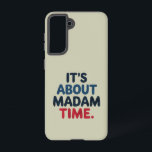 Madam President 2024 Verkiezing Stem Democratisch  Samsung Galaxy Hoesje<br><div class="desc">Madam President 2024 Verkiezing Stem Democratisch Stemmen Presidentiële Verkiezing Politieke Kandidaat Campagne</div>