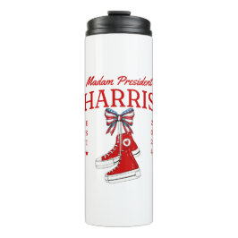 Madam President Harris 2024 Sneaker Meme Thermosbeker
