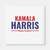 Madam President Kamala Harris Magneet (Voorkant)