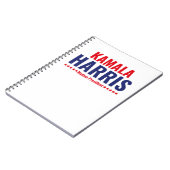 Madam President Kamala Harris Notitieboek (Linkerzijde)